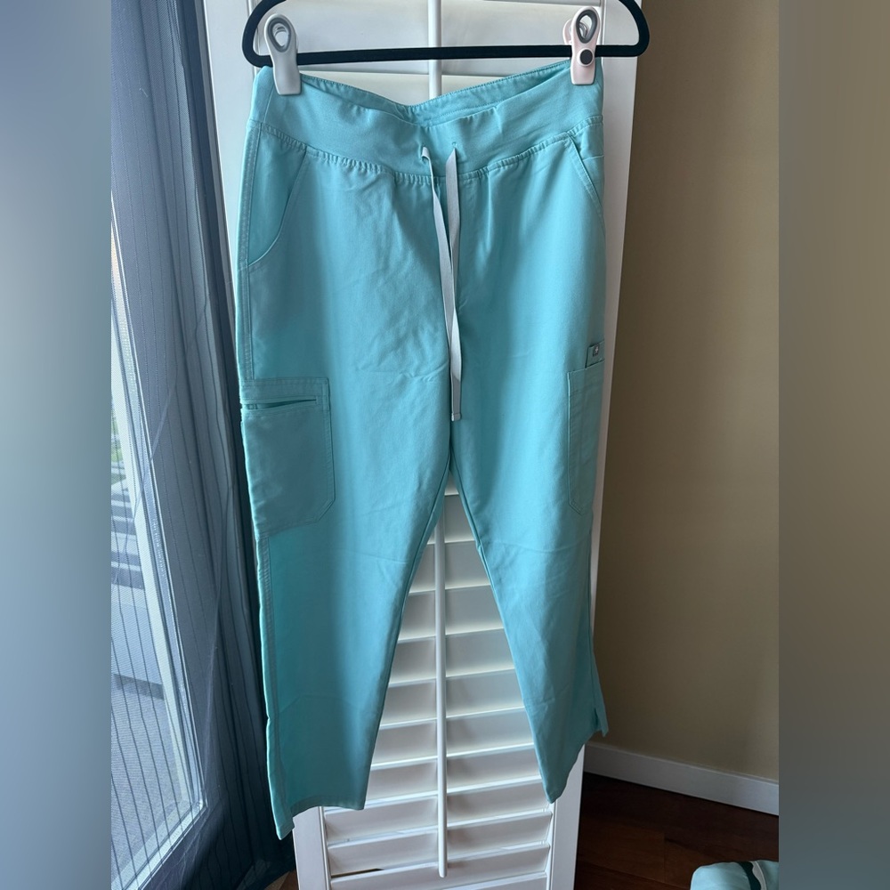Figs sea glass high waisted large petite yola
